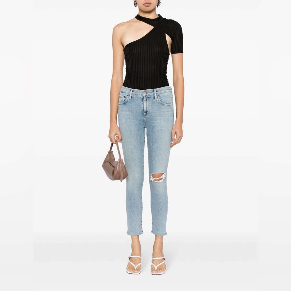 Agolde Sophie Ripped Skinny Jeans